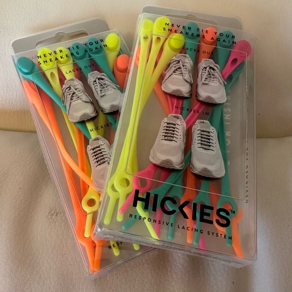 Neon Elastic Lacing System Hickies Pack of 2